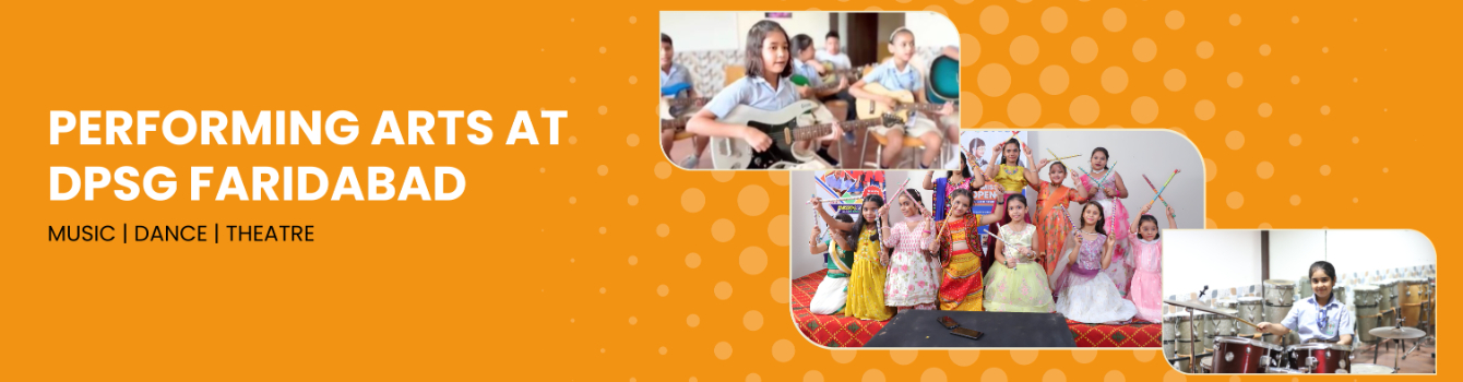 Performing art at Best CBSE schools in Faridabad
