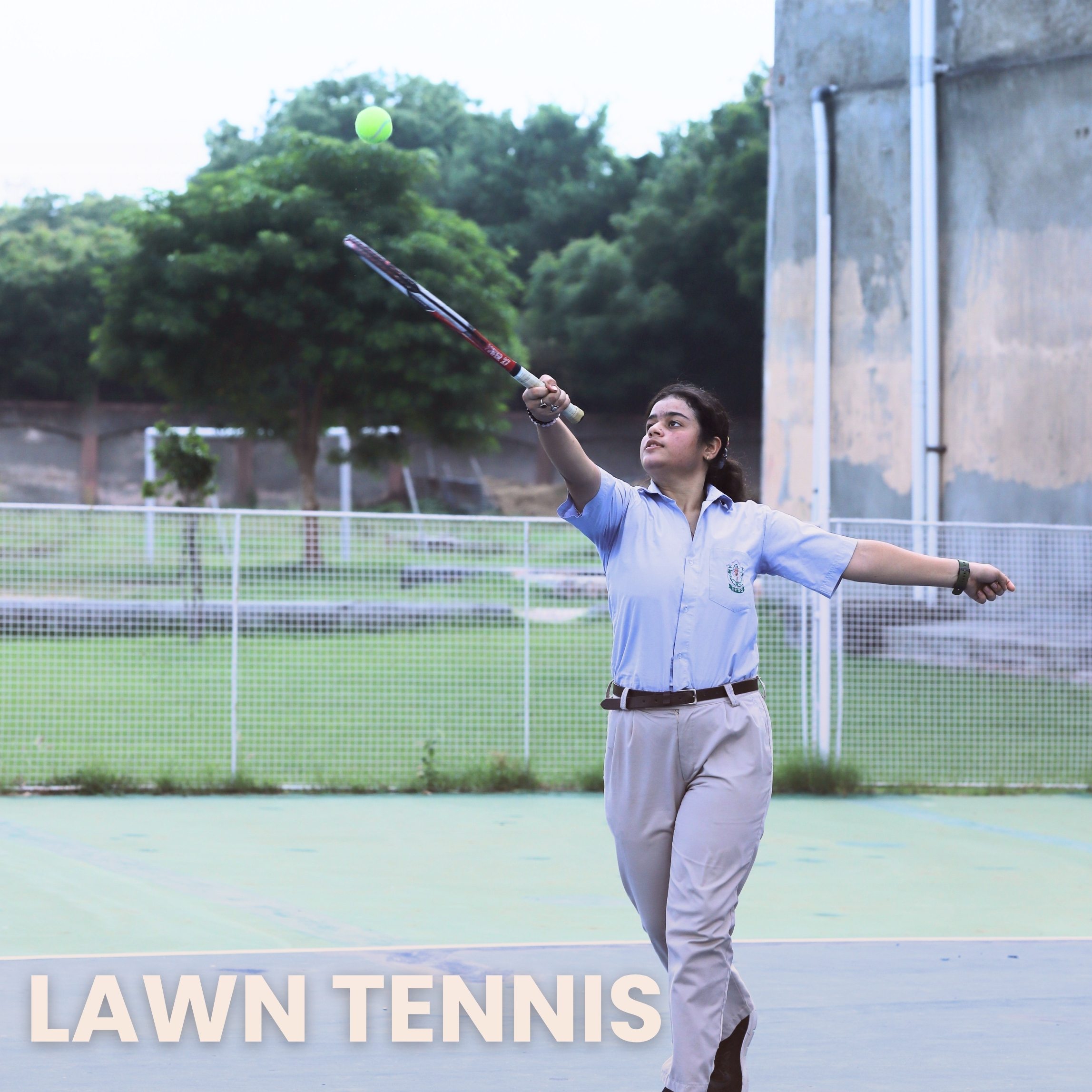 Children engaging in sports and physical fitness activities at DPSG Faridabad