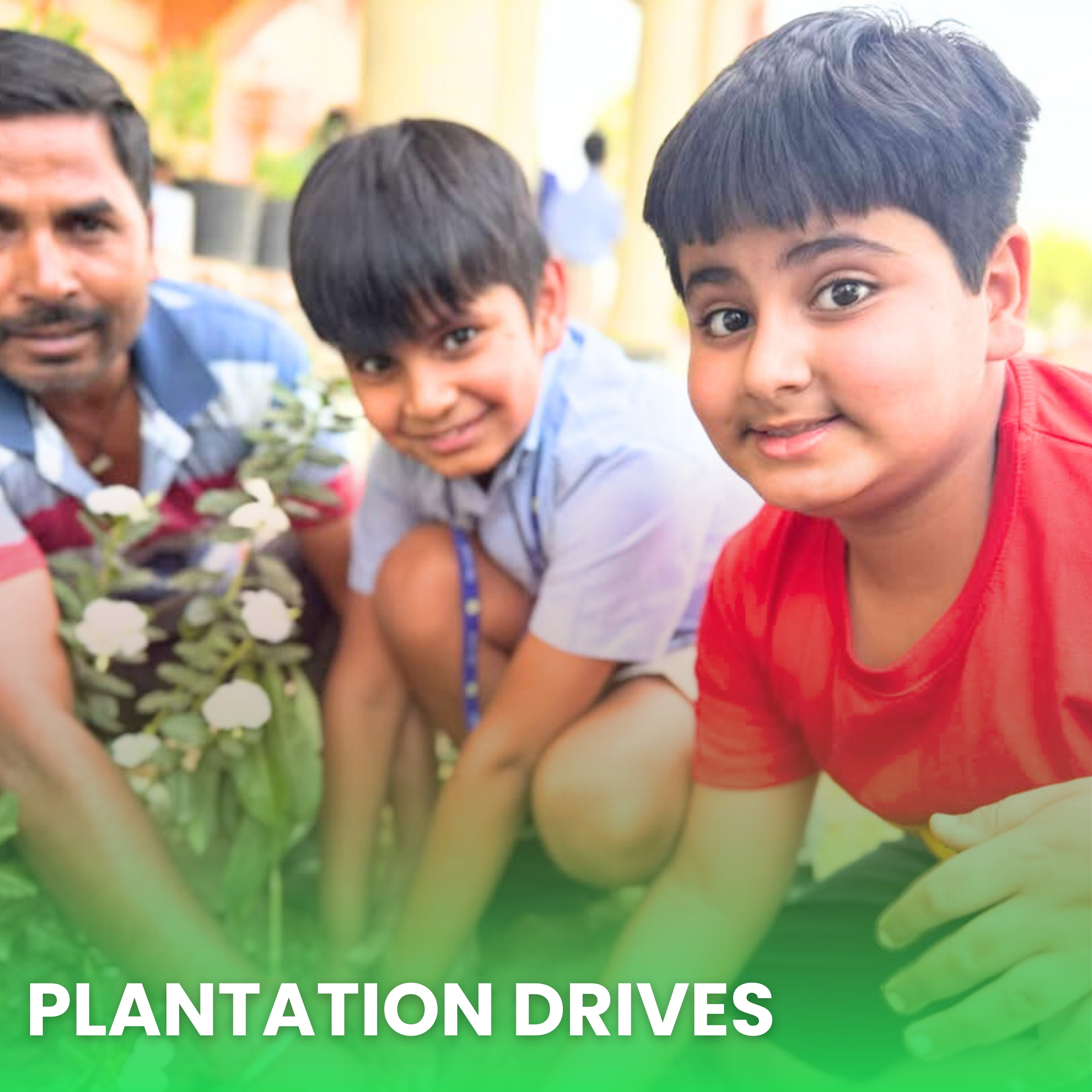 DPSG Faridabad students participating in community outreach and social service activities