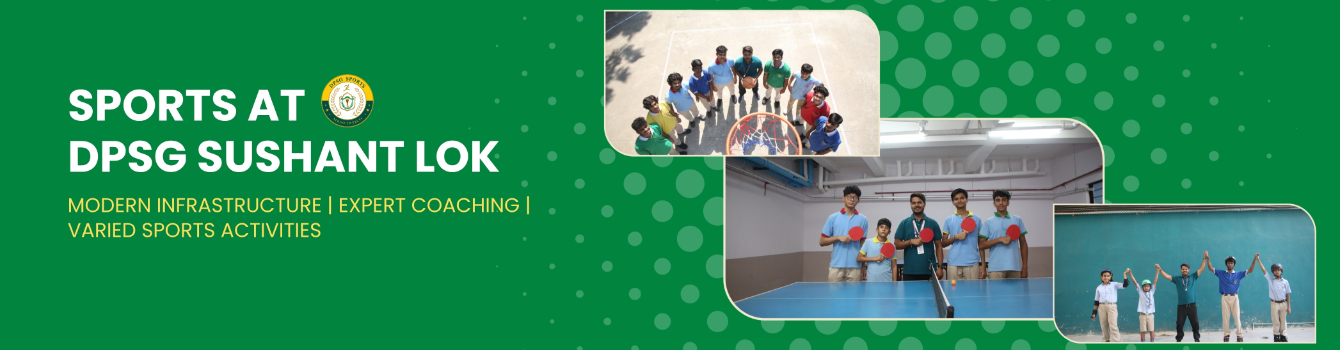Best Sports Facility in DPSG Sushant Lok