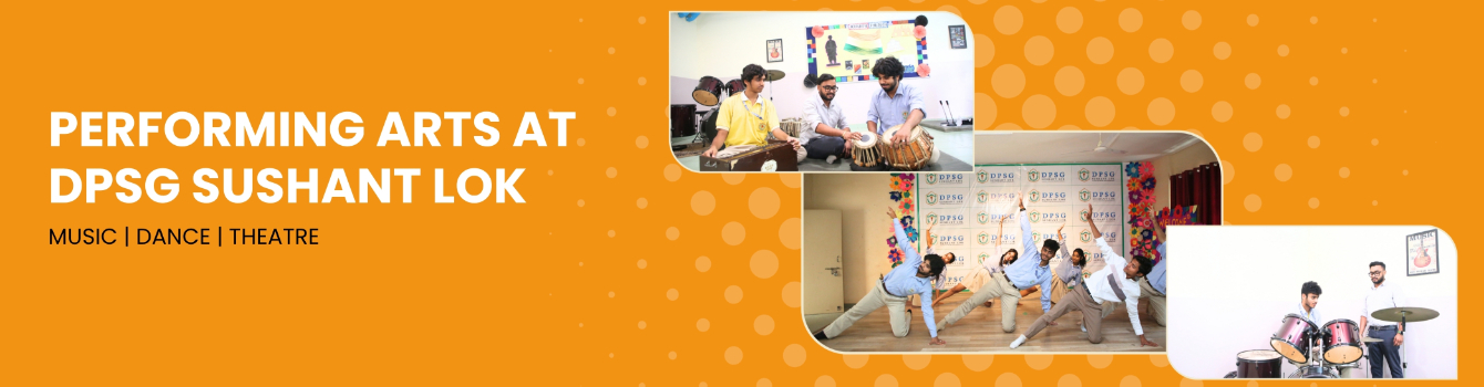 Performing art at DPSG Sushant Lok